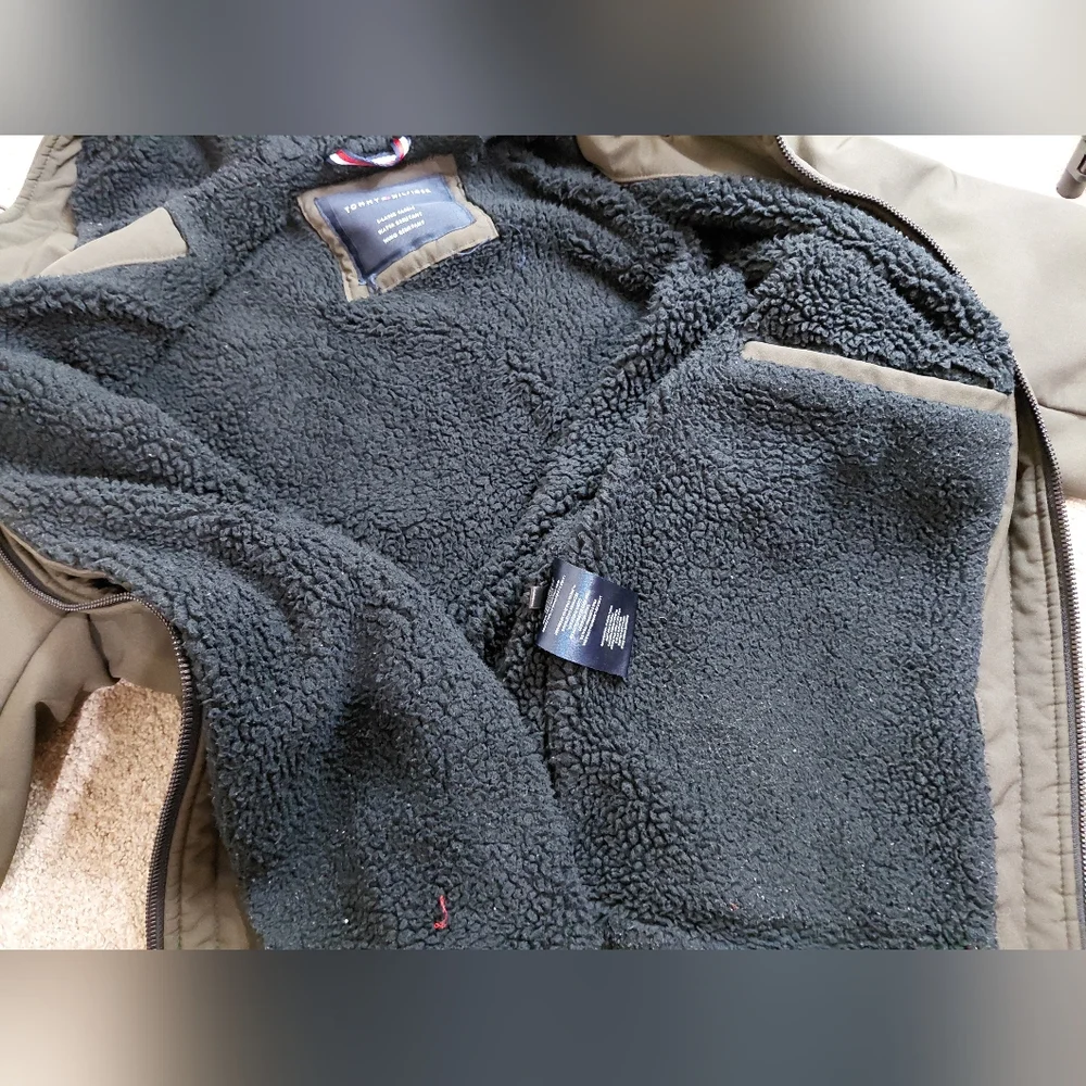 Tommy Hilfiger Men's Size M Olive Green Jacket - Picture 13 of 14